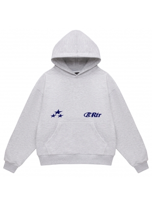 RTR STARS boxy bluza szary...