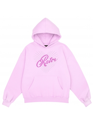 Heart Rator boxy bluza różowa