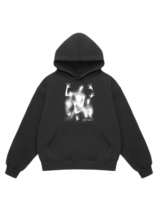 People boxy bluza czarna