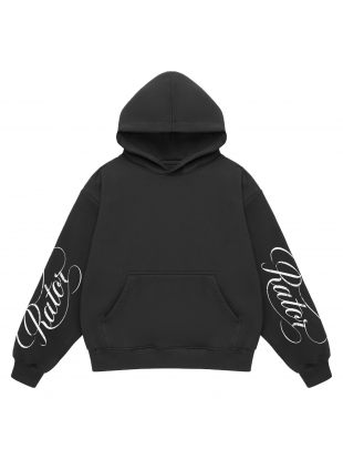 Script boxy bluza czarna