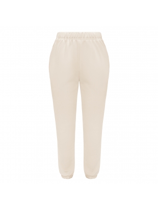 Basic spodnie dresowe kremowe