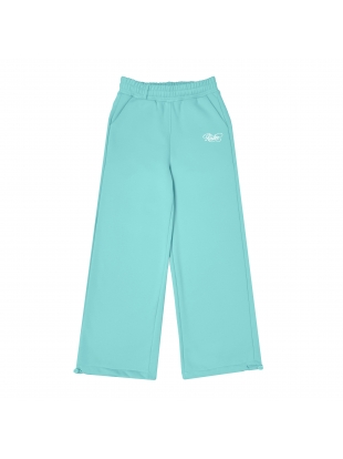 Basic spodnie baggy aqua